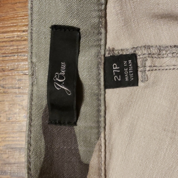 J crew cargo camouflage pants excellent condition - Picture 4 of 7